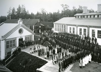 Tehtaan työntekijät 1930-luvulla